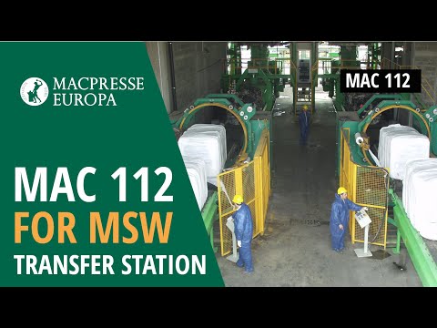 Mac 112 - Presse à déchets solides ménagers de grandes dimensions - Macpresse_5