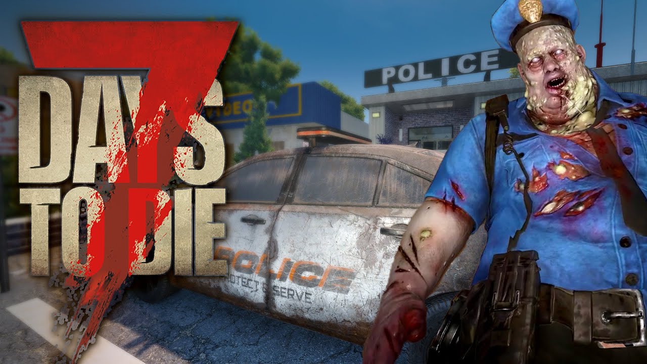 7 Days to Die 026 | Polizeistation reloaded | 7d2d Gameplay Alpha 21 thumbnail