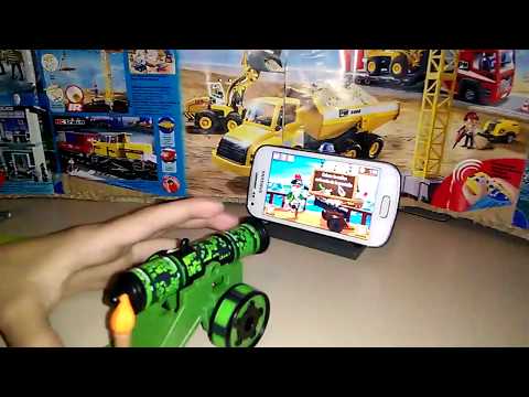 Playmobil 6162 pirata con cañon y aplicación para el móvil.