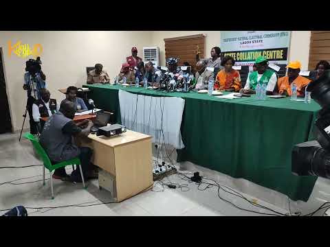LIVE REPORT: #NIGERIADECIDES2023|  ELECTION RESULTS @ INEC LAGOS STATE COLLATION CENTER