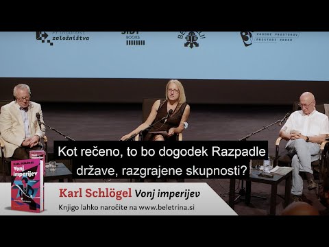 Naslovnica: Beletrina v živo: Karl Schlögel in Jože Pirjevec