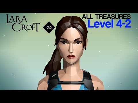 LARA CROFT GO Level 4-2 ALL TREASURES/RELICS The Doorstep of Spirits