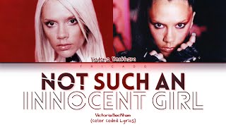 Victoria Beckham - Not Such An Innocent Girl (Color Coded Lyrics)