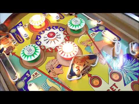 Repairing a Gottlieb 1966 MASQUERADE Pinball Machine With Schematics -#7