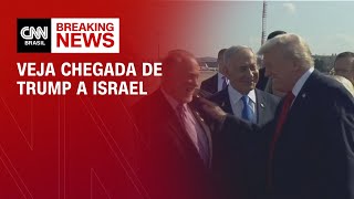 Donald Trump chega a Israel após acordo em Gaza | BREAKING NEWS