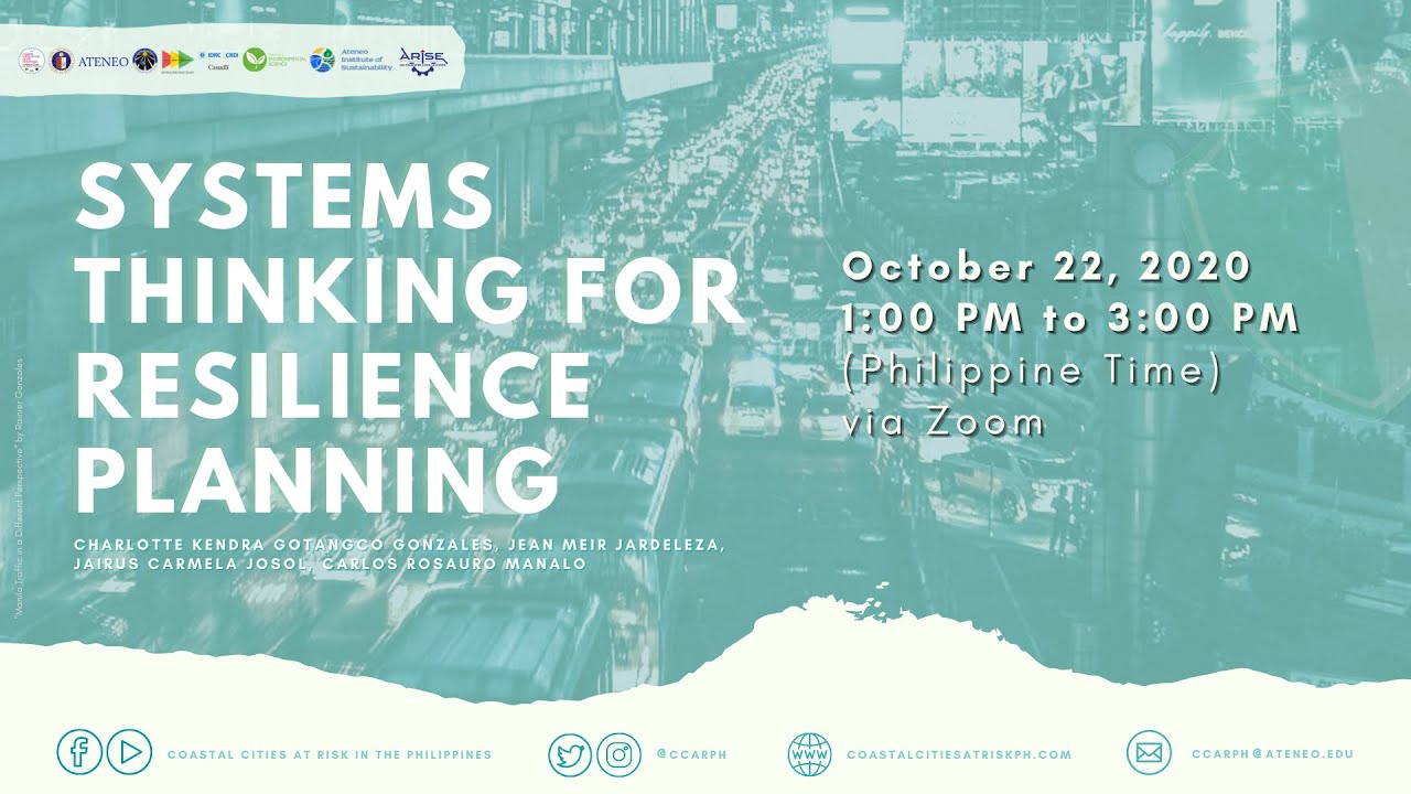 Systems Thinking for Resilience Planning | October 22, 2020