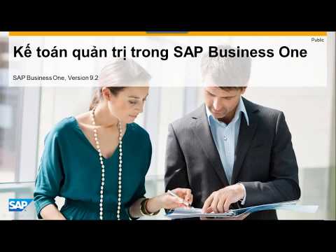 Kế toán quản trị SAP Business One - TB1100 - Bài 7 -