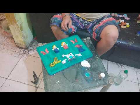 quadro feito de gesso