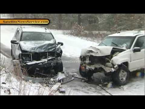 Head-On Crash- Serious Injuries- Plymouth, MA (01-21-12)