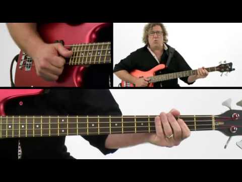 Solo Bass Guitar Lesson - #8 Bends & Triplets - Stu Hamm