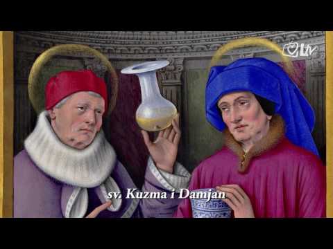 Katolički kalendar 26.9.2016. - Sveti Kuzma i Damjan