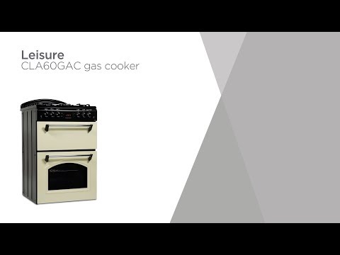 Leisure CLA60GAC 60 cm Gas Cooker - Cream & Black | Product Overview | Currys PC World