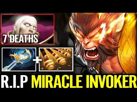 Resolut1on [Monkey King] EZ Counter Miracle Invoker - Dota 2 gameplay