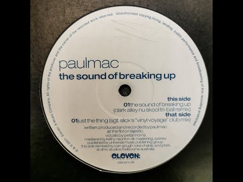 Paulmac Feat. Peta Morris - The Sound Of Breaking Up (Dark Alley New Skool Tri-Ball Remix) [2001]