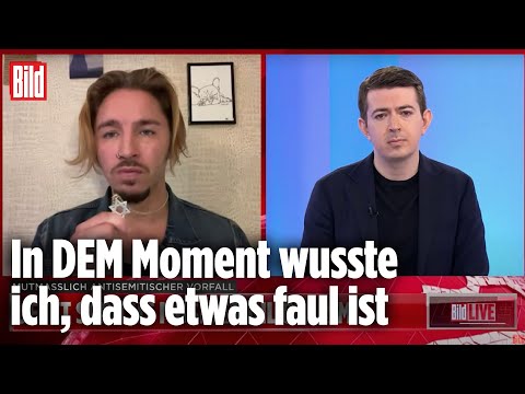 BILD-Reporter interviewte Gil Ofarim