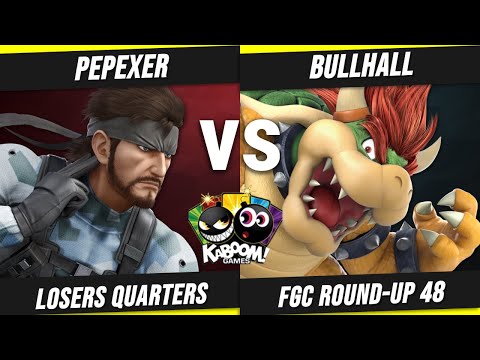 FGC Round Up #48 - LQF - Pepexer (Snake) vs BullHall (Bowser)