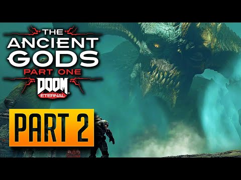Doom Eternal The Ancient Gods Part One - 100% Walkthrough Part 2: The Blood Swamps [Nightmare]