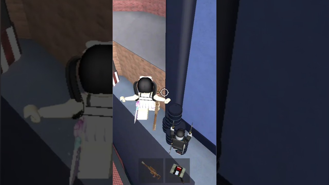 No tapé el audio al final 💀 | Roblox #roblox #robloxedit #mm2 #shorts