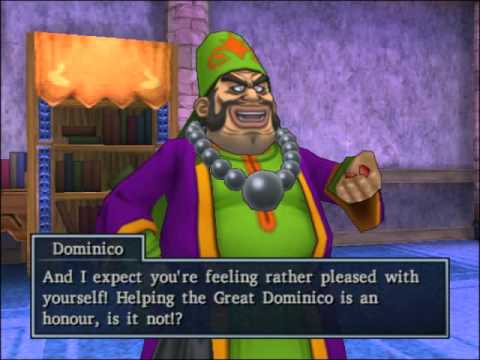 113 Dragon Quest 8 Cut-scene - Giving Dominico the Kran Spinels