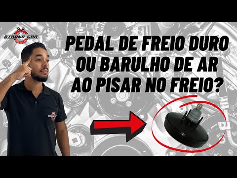 HARD BRAKE OR AIR NOISE WHEN PRESSING THE BRAKE PEDAL?