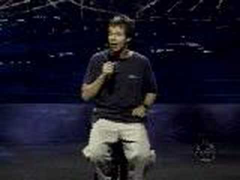 Dana Carvey impersonating James Stewart
