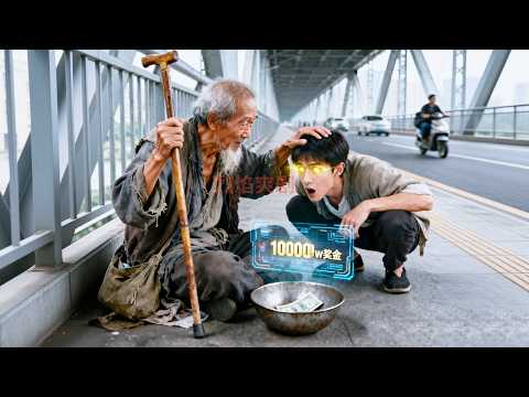 Poor man gave 50 yuan to beggar, triggering his boasting system, made him the richest man