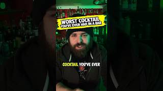 The Worst Cocktail I’ve Ever Been Served 🤢🍹 #cocktail #shorts