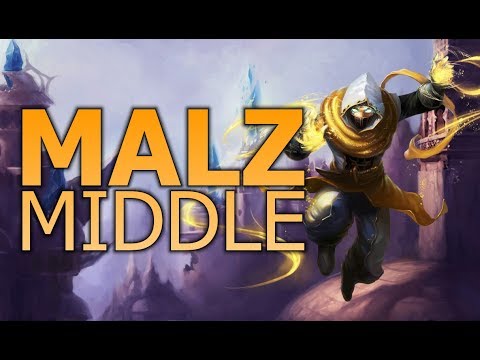Malzahar Mid vs Ziggs 8.21 Solo Ep 177