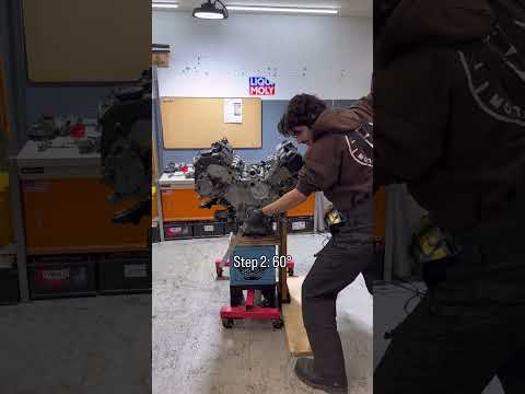 You’ve seen how to take it off. Now here’s how tight it is to install it. #BMW #N62 #mechanic #diy