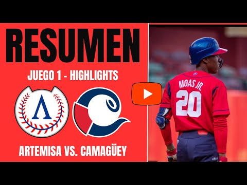 🔴 Artemisa 🆚 Camagüey | Serie Nacional 64 | Resumen Juego 1