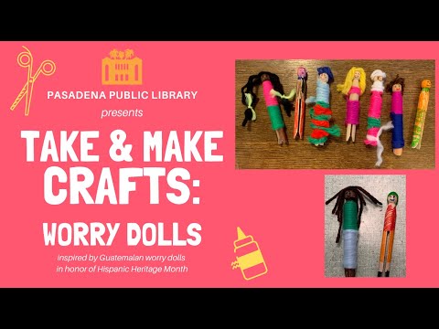 PPL Take and Make: Worry Dolls