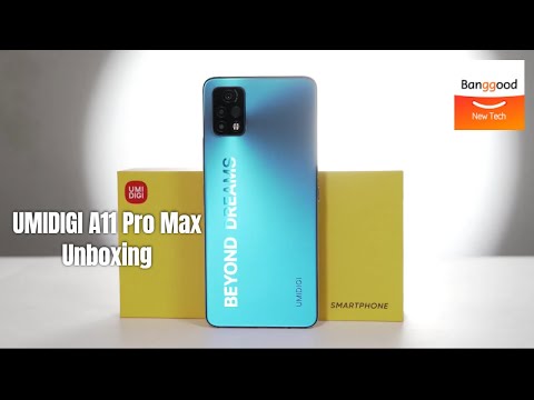 UMIDIGI A11 Pro Max Smartphone Unboxing - Banggood New Tech