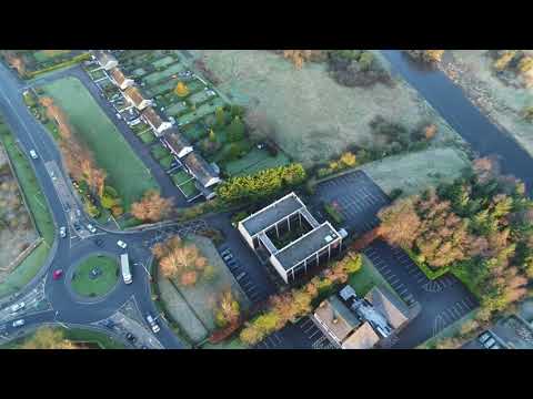 Aerial Views of proposed new routes linking north and south Navan