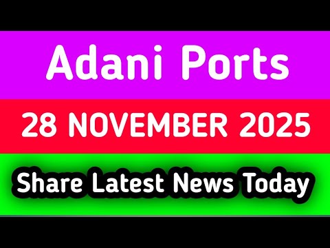 adani ports share news today | adani ports share news | adani ports share latest news today