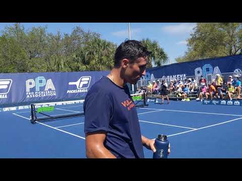 Ben Johns vs Jay DeVilliers : Men's Pro Singles Tampa (Partial)