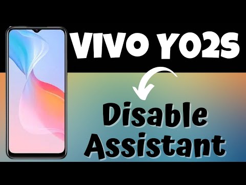 Vivo Y02s Disable Assistant || Turn Off Google Assistant || Assistant Settings