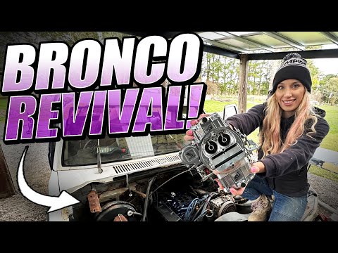 Girlfriends 351 FORD BRONCO Gets The Goods! Carby, Bodywork & More! - Iron Empire EP 131