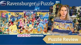 Disney Gruppenfoto | Panorama Puzzle | Ravensburger 15109 | 1000 Teile für Erwachsene