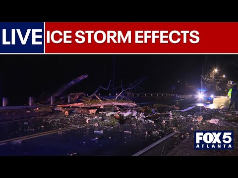 LIVE: Georgia winter ice storm coverage | FOX 5 News