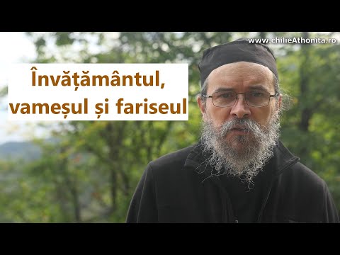 Criza învățământului: vameșul și fariseul - p. Teologos