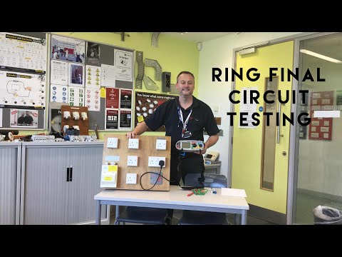 Ring Final Circuit Testing for Sockets Wired in 2.5 Twin and CPC Cable (Twin and Earth Cable)