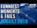 Funniest Moments & Fails from August | 2019 ATP Season