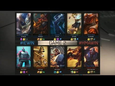 IE vs HMA Highlights Game 2 - Inspire eSports vs Huma - 2016 EU Challenger Spring Semifinal #1