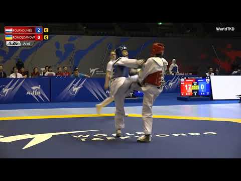 POURYOUNES LANGEROUDI Dina NED - ROMOLDANOVA Iryna UKR