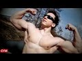 Junior bodybuilder Tomas Horak - Outdoor posing, part 3