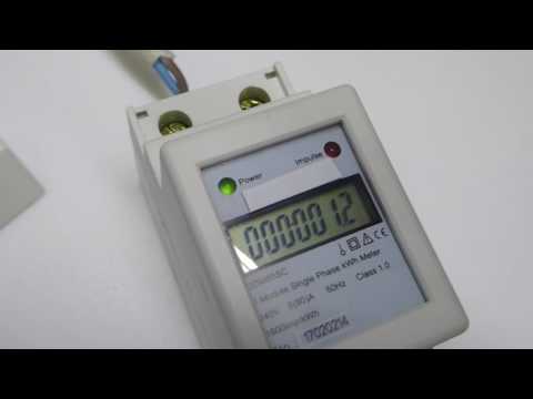 Power Meter Energy Meter 80A AMPS