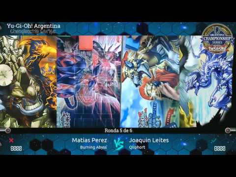 YACS 2da Edicion - Ronda 5 - Matias Perez (Burning Abyss) vs Joaquin Leites (Qliphort)