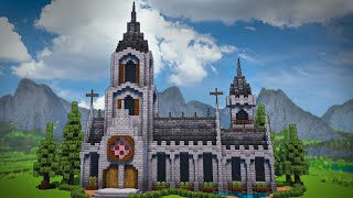 Minecraft: How To Build a Church | Tutorial