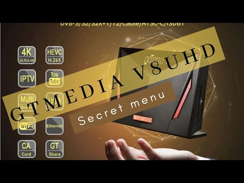 How to find Gtmedia V8 UHD 4k hidden menu