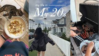 a day in the suburbs 🧺⭐️ | back to the gym, new curtains in my room & family bbq!